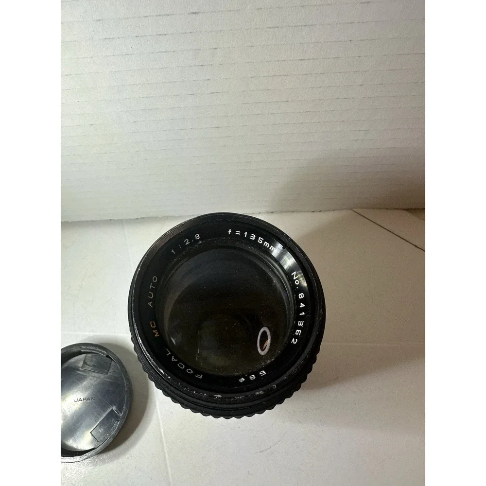 Focal MC Auto 1:28 135mm Lens No. 841362 Made In Japan